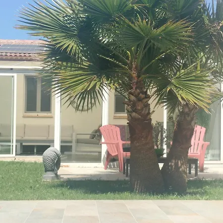 Belle Tranquille Climatisée Villa Poulx